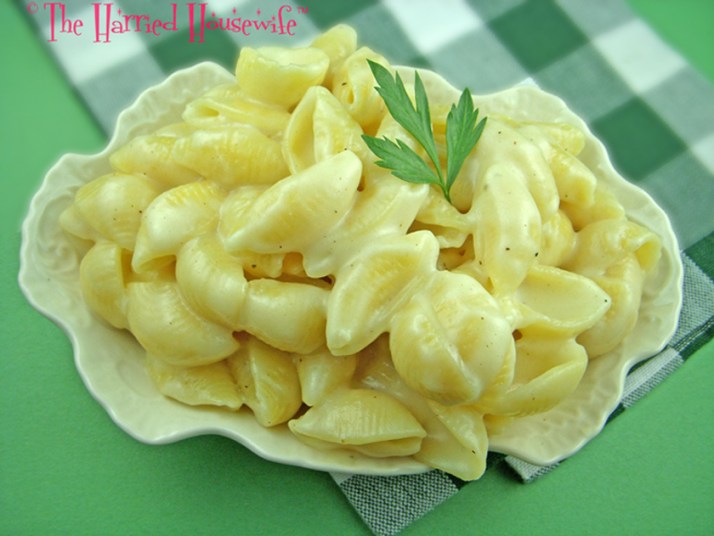 Stovetop Shells and Cheddar Cheese