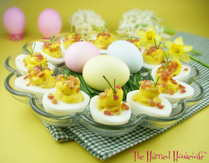 Bacon Ranch Deviled Eggs