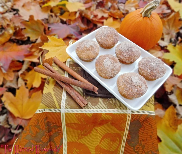 Pumpkin Doughnut Muffins
