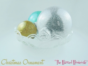 Christmas Ornament (from Cooking, Baking, and Making)